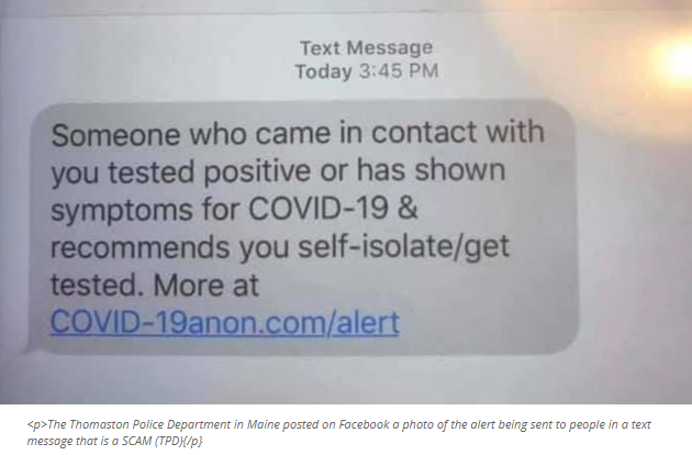 COVID-19 Scam