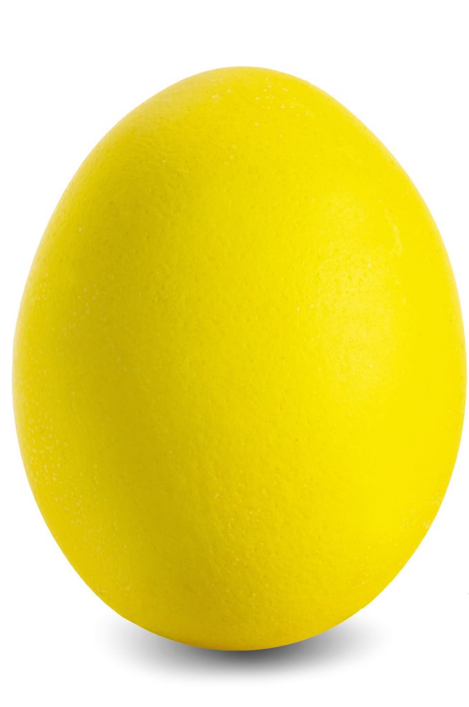 Yellow Easter Egg