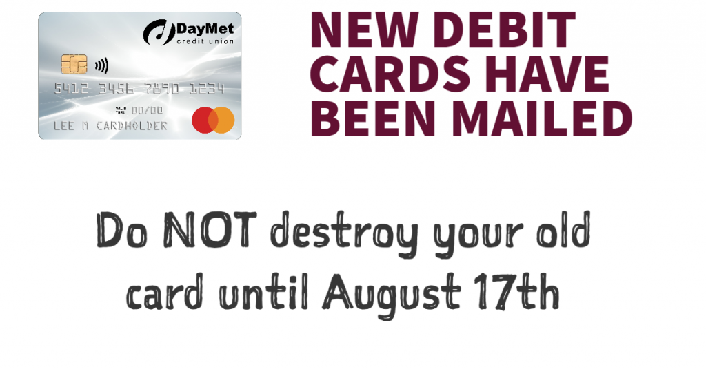 Debit Card Update