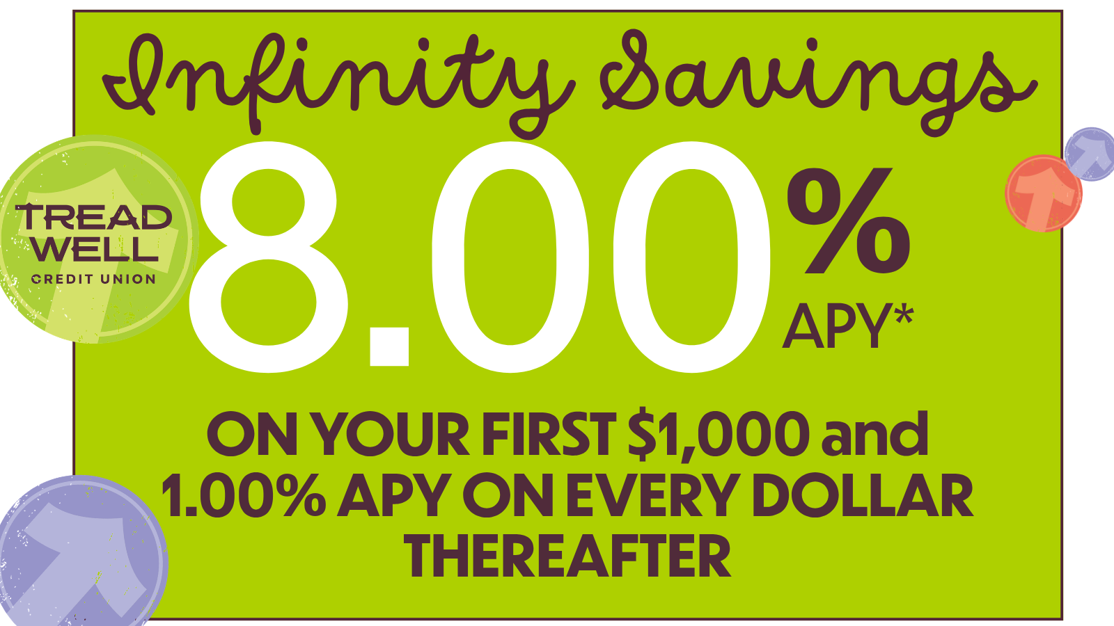 Infinity Savings Graphic
